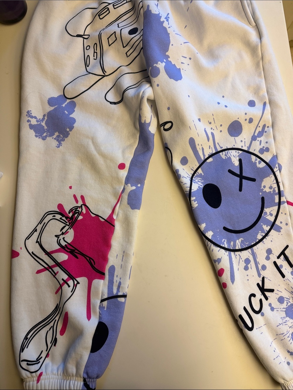 Graphic Joggers Large
